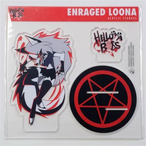 Helluva Boss Enraged Loona Acrylic Stand Standee Figure Limited Edition