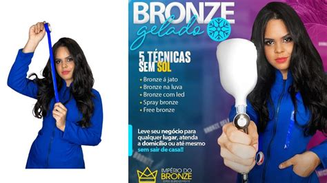 Curso De Bronzeamento Gelado Imp Rio Do Bronze Bronzeamento Imperatriz