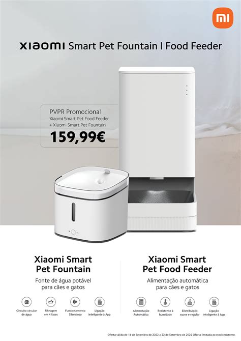 Xiaomi Smart Pet Food Feeder E Pet Fountain Chegam A Portugal