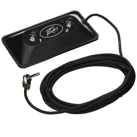 Peavey Multi Purpose 2 Button Guitar Stereo Amplifier Mixer Footswitch