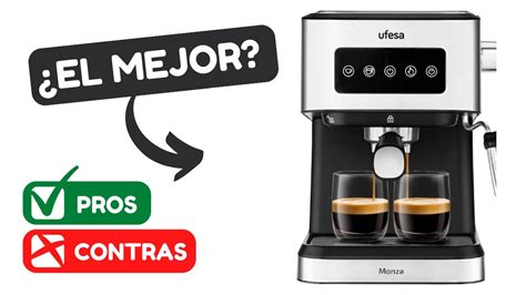 Caf De Lujo En Casa Rese A Ufesa Monza Cafetera Espresso Y