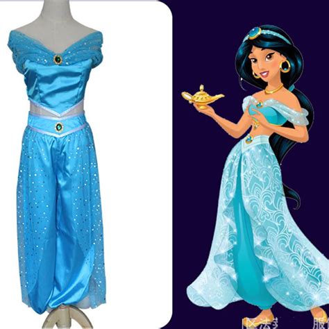 Jasmin Prinzessin Kinder Kleid Aladdin Lampe Prince Cosplay Kost M F R