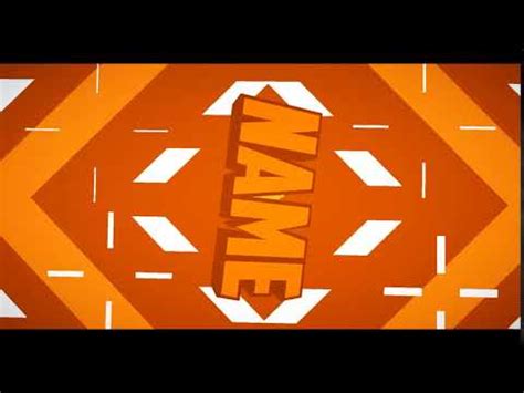 Panzoid Crazy Orange D Intro Template Jelefx Youtube