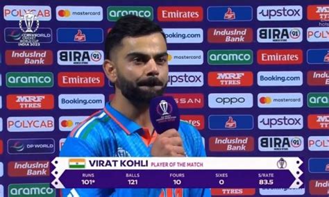 Video Virat Kohli Said I Will Never Be As Good As Sachin Tendulkar