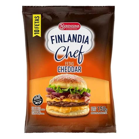 Queso Cheddar En Fetas Gr Finlandia