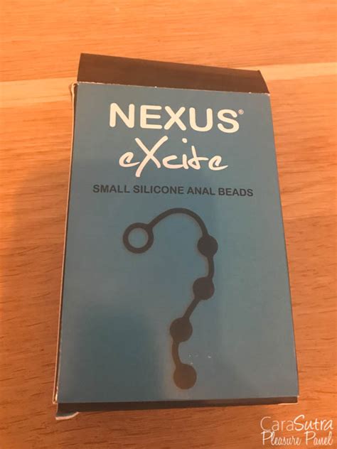 Nexus Excite Small Anal Beads Review Beginner Friendly Anal Beads