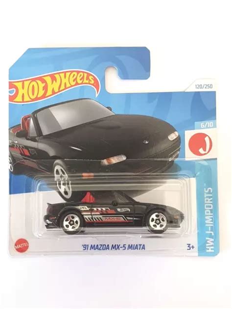 Miniature Hot Wheels Mazda Mx Miata Hw J Imports Eur