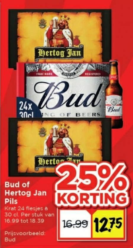 Bud Krat Bier Folder Aanbieding Bij Vomar Details