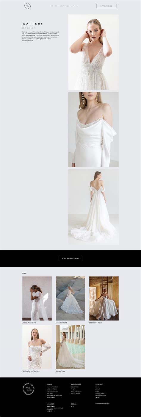 Ivory Grace Aberdeen Bridal Boutiqe Gatehouse Of Fleet