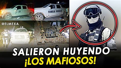 BOMBAZO Guardia Nacional repele agresión de Convoy de Mafiosos y los