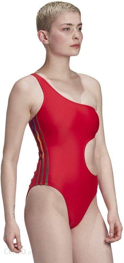 Adidas Originals Adicolor 3d Trefoil Swimsuit Gj7716 Czerwony Ceny I