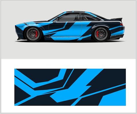 Premium Vector Racing Car Wrap Design Vector For Premium Vehicle