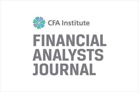 Financial Analysts Journal | CFA Institute Research & Policy Center