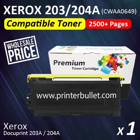 Fuji Xerox Docuprint 203 204A CWAA0649 High Quality Compatible