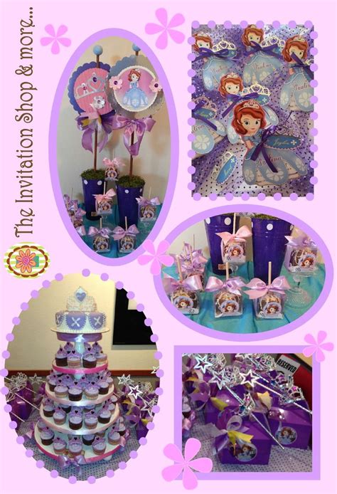 Sofia The First Party Decorations Sofia The First Birthday Party