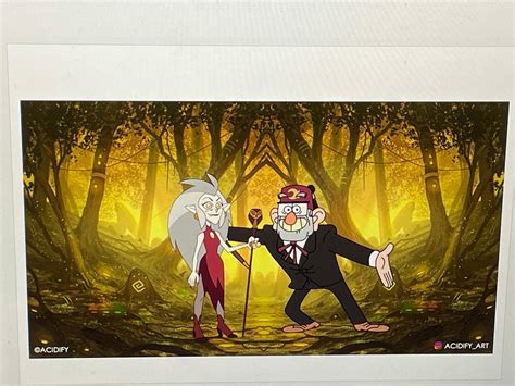 Grunkle Stan And Eda Clawthorne By Snookiem On Deviantart