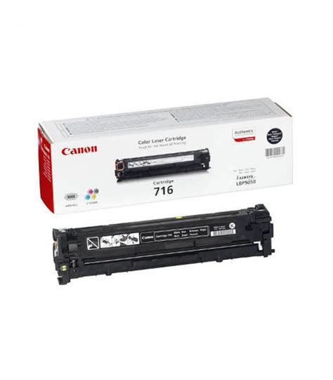 Original Canon CRG 716 Black Toner Cartridge United Copiers