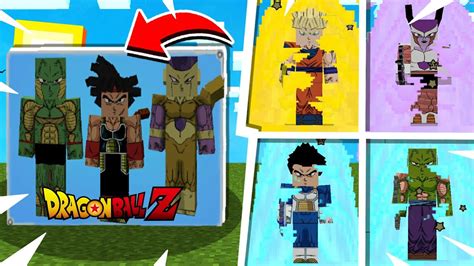 Incr Vel Esse O Melhor Addon De Dragon Ball Para Minecraft Pe