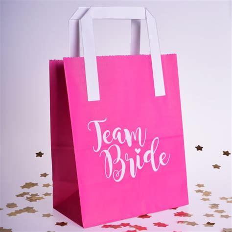 Team Bride Hen Party Bags Hen Party Goody Bags Hen Party Etsy Uk