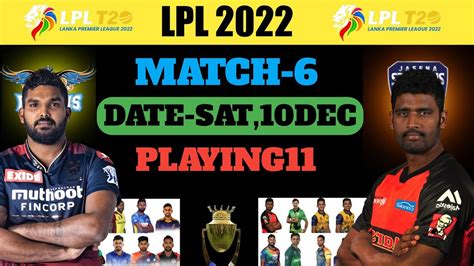 Kandy Falcons Vs Jaffna Kings Playing Lpl Match Kandy