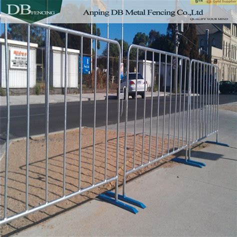 Heavy Duty Interlocking Steel Metal Barricades