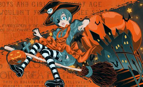 Aesthetic Anime Halloween Wallpapers Wallpaper Cave