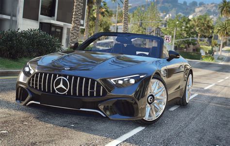 Mercedes Benz Sl Amg Add On Replace V Gta Mod