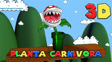 Artstation Planta Carnivora De Mario Bros Mario Bros Carnivorous