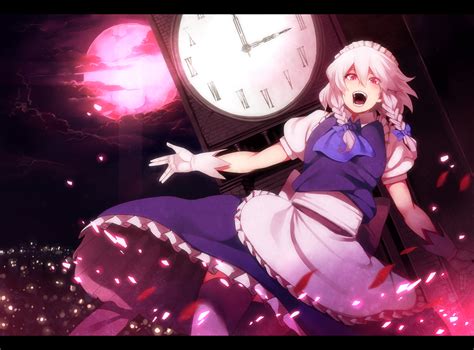 Izayoi Sakuya Sakuya Izayoi Touhou Image 456104 Zerochan Anime