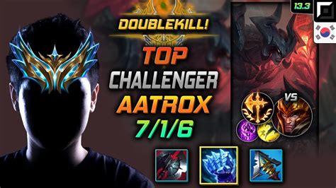 Challenger Aatrox Top Vs Jarvan Iv Kr