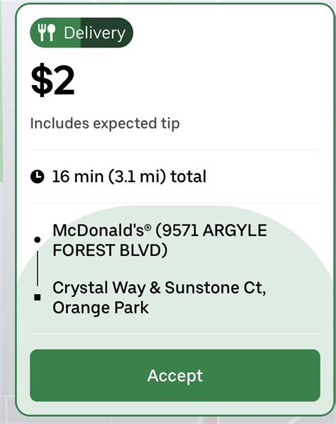 I have never seen a McDonald’s delivery above $5 : r/UberEATS