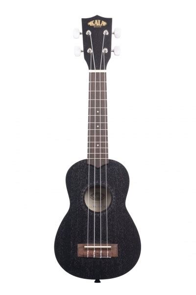 Kala Mahagoni Black Satin Sopran Ukul Dle We Love Ukulele