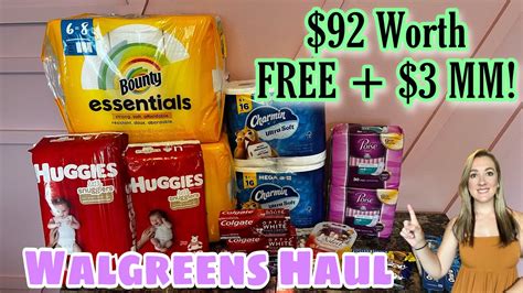 Walgreens Haul All Free 3 Money Maker Easy Digital Coupon Deals This Week 51 722 Youtube