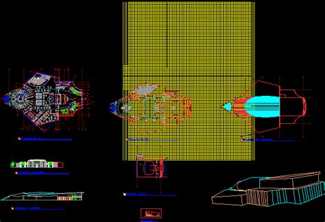 Anaquel Vistas En Autocad Librería Cad