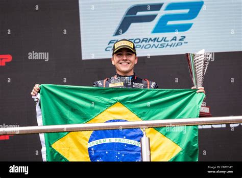 Fittipaldi Enzo Bra Rodin Carlin Dallara F Portrait Podium