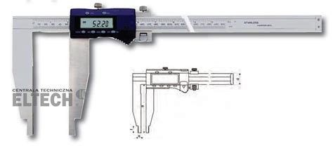 Suwmiarka Elektroniczna Z Precyzerem Zakres Mm Gimex Suwmiarki