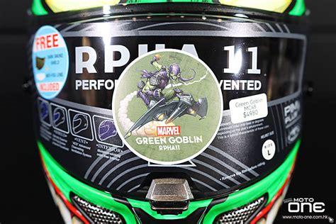 HJC x Marvel RPHA 11 Green Goblin 綠魔拉花賽車頭盔抵港 貨量極少現貨發售