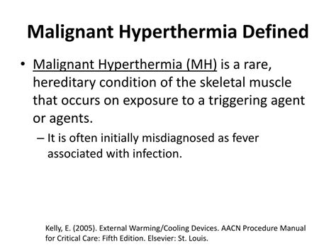 Ppt Malignant Hyperthermia Mh Powerpoint Presentation Free Download Id 2429650