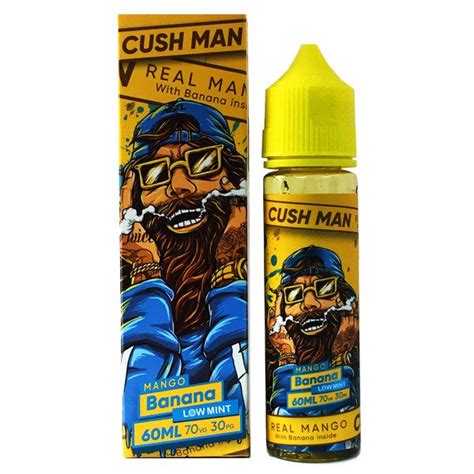 Lichid Tigara Electronica Cush Man Series Mango Banana 50ml 0mg Ml