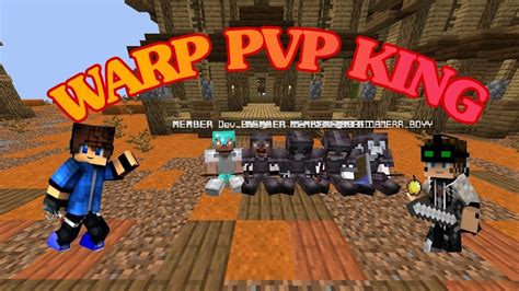 Minecraft Warp Pvp King Psd1 Pnsaket Warp Pvp King Firemc Youtube