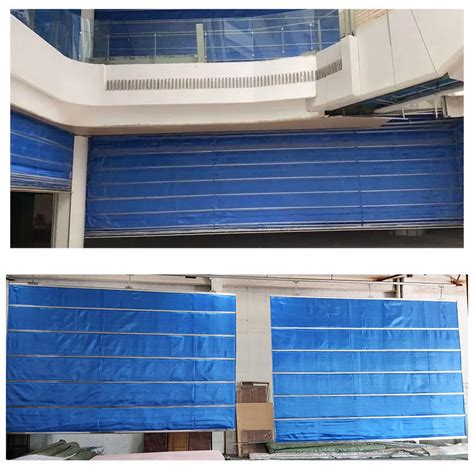 Fire Resistant Double Track Rolling Inorganic Fire Roller Shutter With