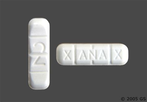 Xanax Oral Tablet 2Mg Drug Medication Dosage Information