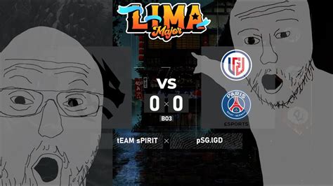 TEAM SPIRIT Vs PSG LGD Lima Major 2023 Playoff LB BO3 4liver