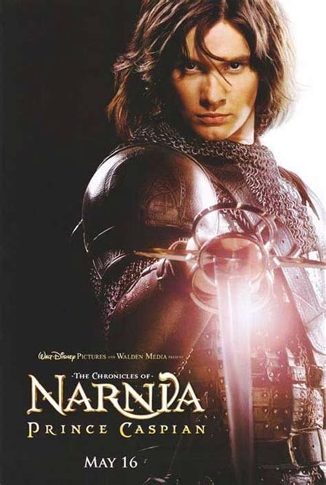 Cartel De La Pel Cula Las Cr Nicas De Narnia El Pr Ncipe Caspian