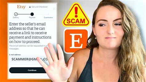 ⚠️ Do Not Get Scammed ⚠️ Avoid These Common Etsy Scams Youtube