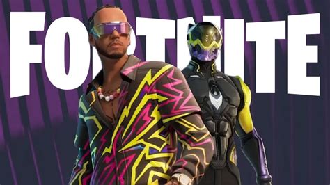 Jachète le skin Lewis Hamilton sur Fortnite il est incroyable