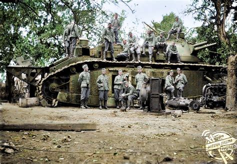 Revived Colourised Photographs Show The German Army During Second World