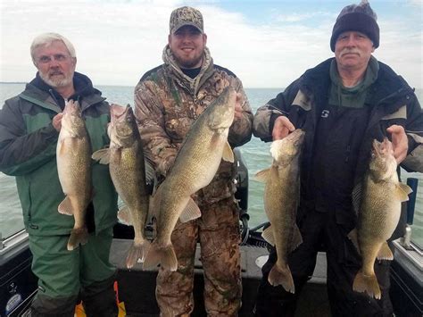 Blue Dolphin Walleye Fishing Charters Lake Erie Go Fish Ohio