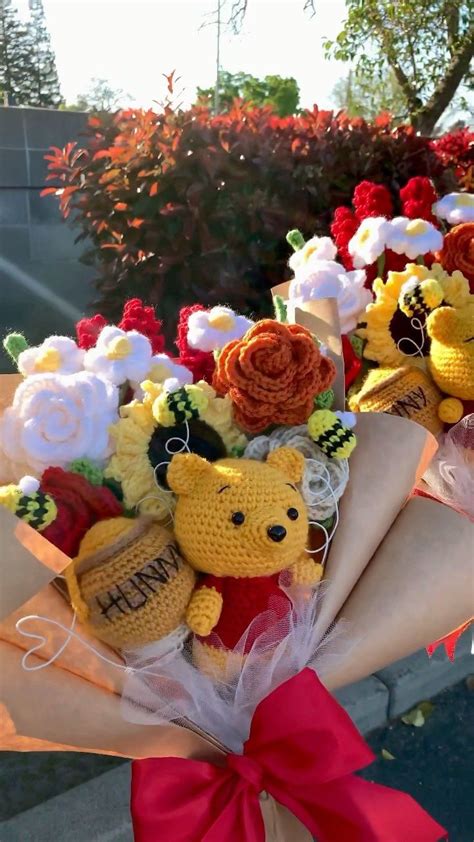 Jasmine On Instagram Winnie The Pooh Bouquets Crochet