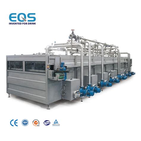 Stainless Steel Pasteurization Machine Beer Tunnel Pasteurizer Spraying